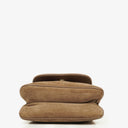 Gucci Beige Suede Blondie Small Crossbody Bag