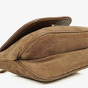 Gucci Beige Suede Blondie Small Crossbody Bag