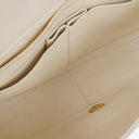 Chanel Small Classic White Quilted Lambskin Full Flap With 24K Gold-Plated Hardware