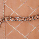 Chanel Surpique Leather Tote Bag