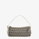 Fendi Zucchino Canvas Barrel Bag