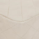 Chanel Small Classic White Quilted Lambskin Full Flap With 24K Gold-Plated Hardware