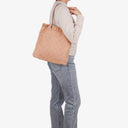 Chanel Surpique Leather Tote Bag