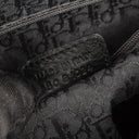 Christian Dior D Buckle Black Cannage Quilted Leather Handbag