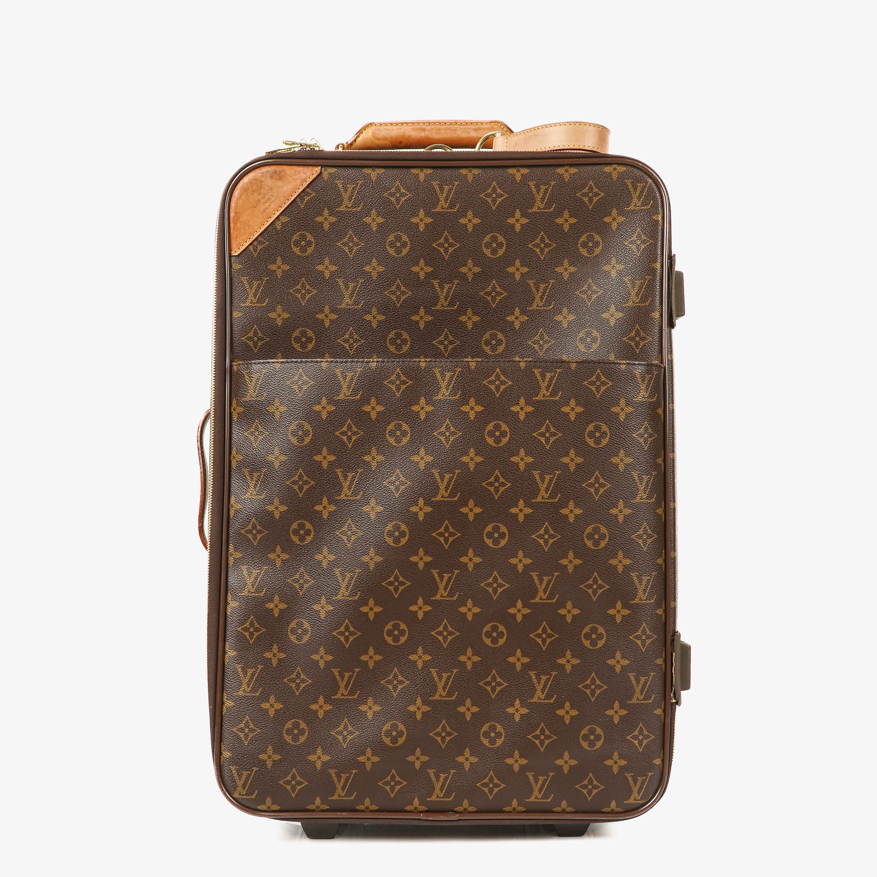 Louis Vuitton Pégase 55 Vintage Monogram Canvas Suitcase
