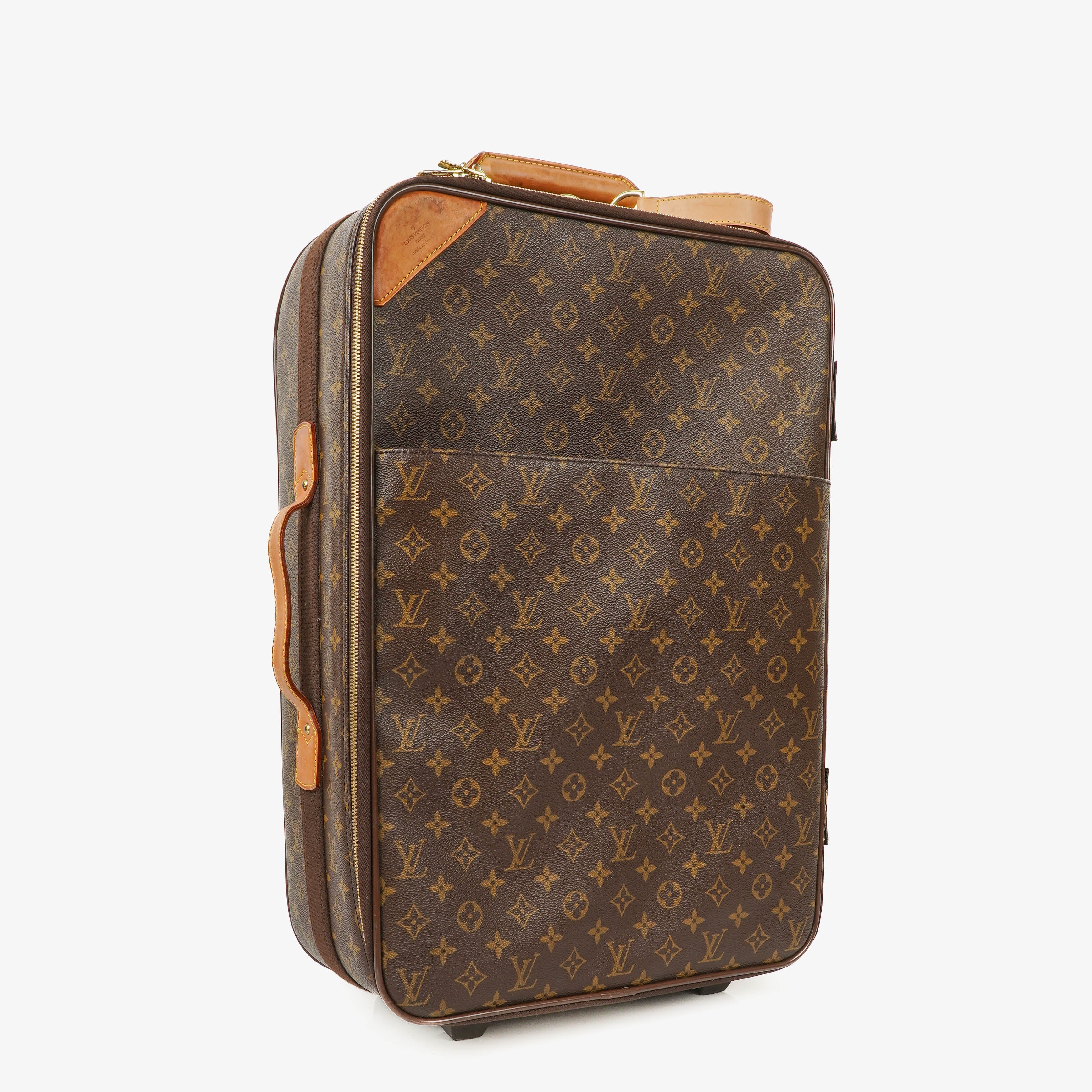Louis Vuitton Pégase 55 Vintage Monogram Canvas Suitcase