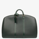 Louis Vuitton Dark Green Epicea Taiga Leather Helanga 1 Poche Travel Bag