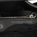 TOD'S Black Suede/Leather Handbag