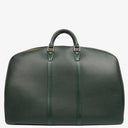 Louis Vuitton Dark Green Epicea Taiga Leather Helanga 1 Poche Travel Bag