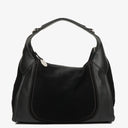 TOD'S Black Suede/Leather Handbag