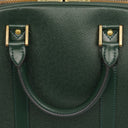 Louis Vuitton Dark Green Epicea Taiga Leather Helanga 1 Poche Travel Bag