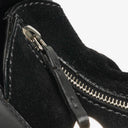 TOD'S Black Suede/Leather Handbag