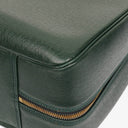Louis Vuitton Dark Green Epicea Taiga Leather Helanga 1 Poche Travel Bag