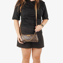 Louis Vuitton Eva Monogram Canvas Clutch Bag