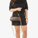 Louis Vuitton Eva Monogram Canvas Clutch Bag