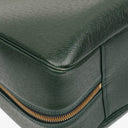 Louis Vuitton Dark Green Epicea Taiga Leather Helanga 1 Poche Travel Bag