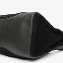 TOD'S Black Suede/Leather Handbag