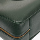 Louis Vuitton Dark Green Epicea Taiga Leather Helanga 1 Poche Travel Bag