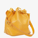 Louis Vuitton Petit Noe Yellow EPI Leather Shoulder Bag