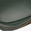Louis Vuitton Dark Green Epicea Taiga Leather Helanga 1 Poche Travel Bag