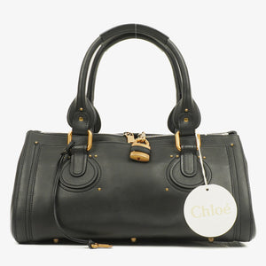 Chloe Paddington Black Satchel Bag