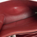 Chanel Grey Quilted Crumpled Calfskin Single Flap Bag