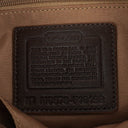 Coach White/Brown Leather Soho Buckle Flap Shoulder Bag