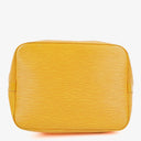 Louis Vuitton Petit Noe Yellow EPI Leather Shoulder Bag