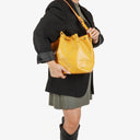 Louis Vuitton Petit Noe Yellow EPI Leather Shoulder Bag