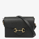 Gucci Black Horsebit 1955 Crossbody Bag