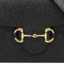 Gucci Black Horsebit 1955 Crossbody Bag