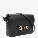 Gucci Black Horsebit 1955 Crossbody Bag