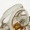 Chloe Paddington White Satchel Bag&nbsp;