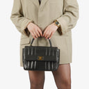 Chanel Black Vertical Quilted Lambskin Kelly Flap Bag