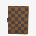 Louis Vuitton Damier Ebene Valise Small Ring Agenda Cover