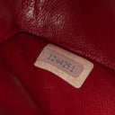 Chanel Vintage Classic Double Flap Bag in Quilted Red Lambskin with 24K Gold-Plated Hardware
