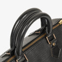 Louis Vuitton Speedy 25 Black EPI Leather Handbag