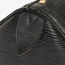 Louis Vuitton Speedy 25 Black EPI Leather Handbag