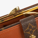 Louis Vuitton Port Feuille Vienoise Monogram Canvas French Purse Wallet