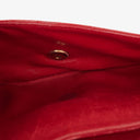 Chanel Vintage Classic Double Flap Bag in Quilted Red Lambskin with 24K Gold-Plated Hardware