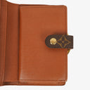 Louis Vuitton Port Feuille Vienoise Monogram Canvas French Purse Wallet