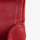 Chanel Vintage Classic Double Flap Bag in Quilted Red Lambskin with 24K Gold-Plated Hardware
