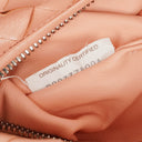 Bottega Veneta Mini Jodie Peach Nappa Intrecciato Bag