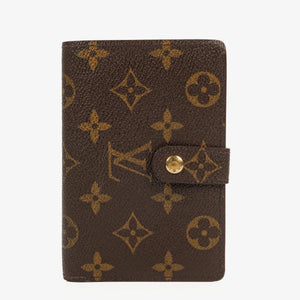 Louis Vuitton Port Feuille Vienoise Monogram Canvas French Purse Wallet