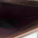 Gucci Brown Leather Bamboo Top Handle Bag