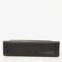 Gucci Brown Leather Bamboo Top Handle Bag