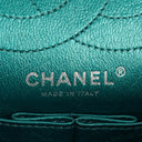Chanel Turquoise Metallic 2.55 Reissue 225 Double Flap Bag