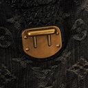 Louis Vuitton Mahina Black Denim Shoulder Bag