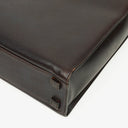 Gucci Brown Leather Bamboo Top Handle Bag