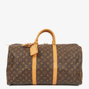 Louis Vuitton Keepall 50 Monogram Canvas Travel Bag